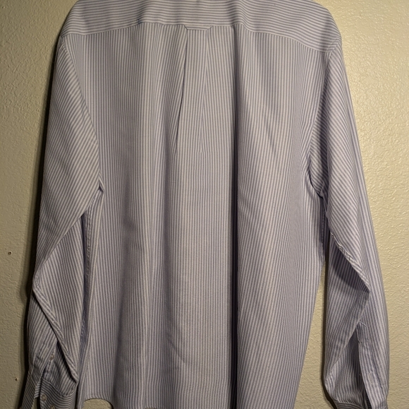 Polo by Ralph Lauren Men's Blue Striped Shirt Size Xxl Pre-owned - Picture 10 of 14